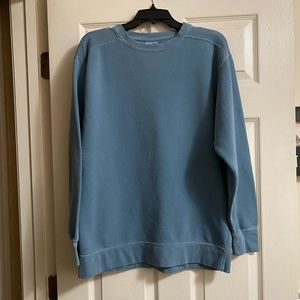 Comfort Colors Crewneck Sweatshirt in Blue Spruce size Medium